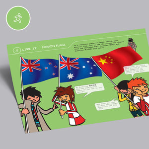 Live It - Mission Flags - Mission China - Australian & New Zealand Flags