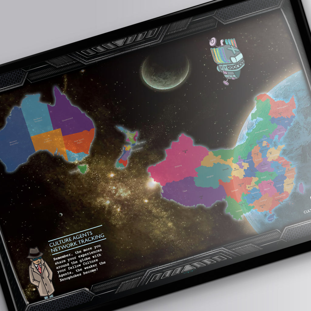 Culture Agents - Map - Mission China